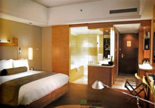 上海瑞安酒店客房設(shè)計效果圖