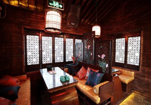 中式主題酒吧設(shè)計(jì)新理念 杭州荷喜酒吧設(shè)計(jì)效果圖欣賞