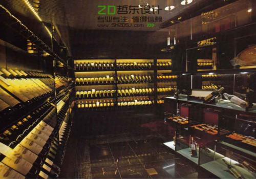 隱匿的火熱空間 paternina 紅酒酒吧設計效果圖欣賞