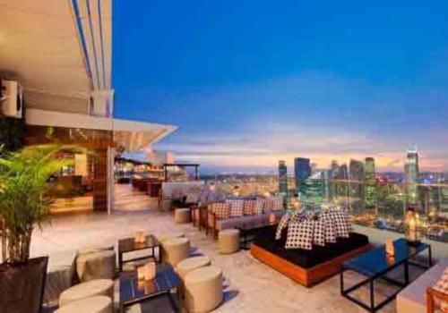 酒吧設(shè)計顛覆傳統(tǒng) Ku De Ta天臺酒吧設(shè)計圖欣賞