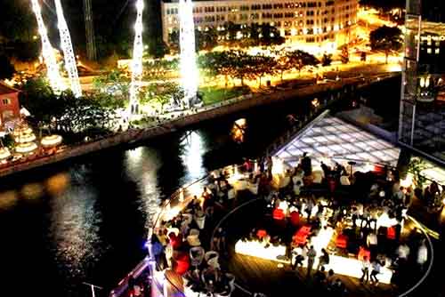 最酷的天臺酒吧設(shè)計欣賞:Helipad酒吧設(shè)計與夜色親密接觸