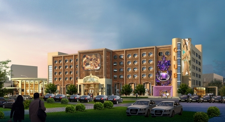 五星級太平洋假日溫泉酒店設(shè)計效果圖欣賞