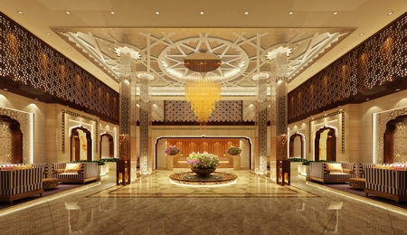 五星級太平洋假日溫泉酒店設(shè)計效果圖欣賞