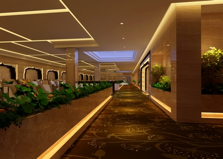 五星級太平洋假日溫泉酒店設(shè)計效果圖欣賞