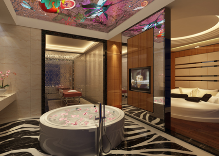 五星級太平洋假日溫泉酒店設(shè)計效果圖欣賞