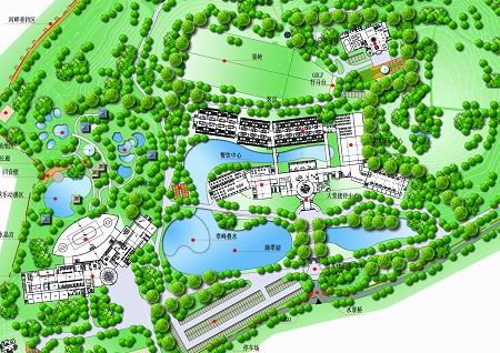 國家電網(wǎng)京山溫泉度假酒店設(shè)計(jì)效果圖欣賞