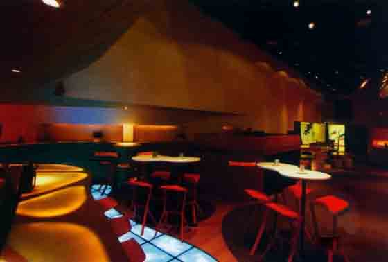 曲線空間 “頌”音樂主題酒吧設(shè)計(jì)說明