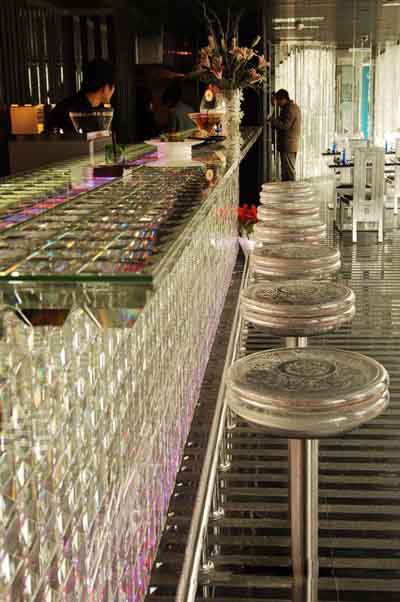 與眾不同的水晶世界 魅力水晶酒吧設計圖欣賞