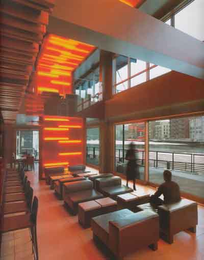 紅色迷情 DOWNTOWN酒吧設(shè)計圖欣賞