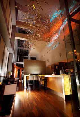 美酒配夜景 Penthouse頂樓酒吧設(shè)計圖