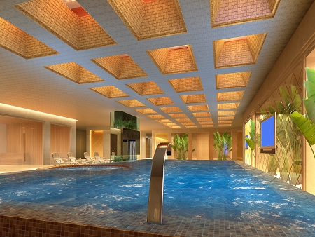 重慶皇池國(guó)際美食水療會(huì)所設(shè)計(jì)