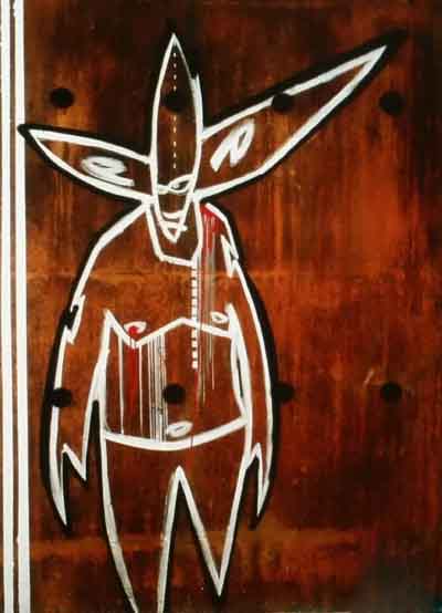 特拉班多音樂酒吧設(shè)計(jì)圖 漫畫組成的空間