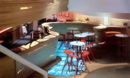 行云流水的空間 Song酒吧設(shè)計(jì)效果圖欣賞