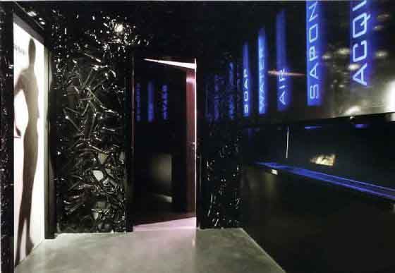 P吧酒吧設(shè)計效果圖 令人炫目的維度空間