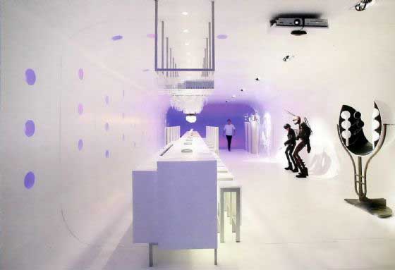 紫色情迷酒吧設(shè)計效果圖  管筒酒吧設(shè)計欣賞