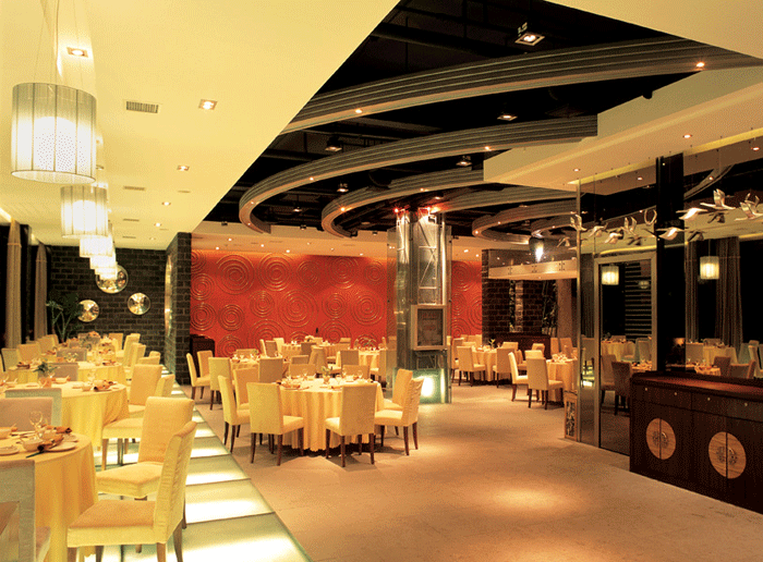 中式餐廳會所效果圖