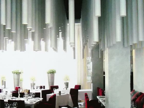 穆拉諾酒店中的餐廳酒吧設(shè)計圖欣賞