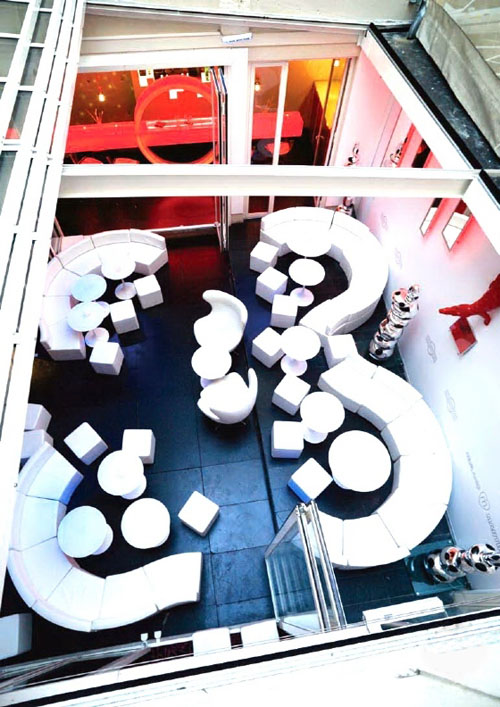 穆拉諾酒店中的餐廳酒吧設(shè)計圖欣賞