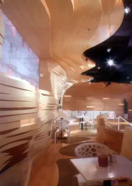 梯田音樂(lè)酒吧設(shè)計(jì)效果圖欣賞