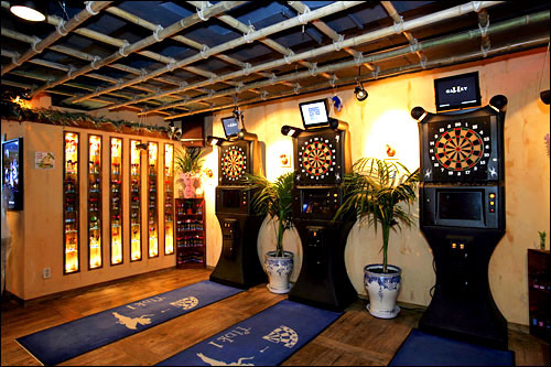 飛鏢運(yùn)動(dòng)主題酒吧設(shè)計(jì)圖欣賞