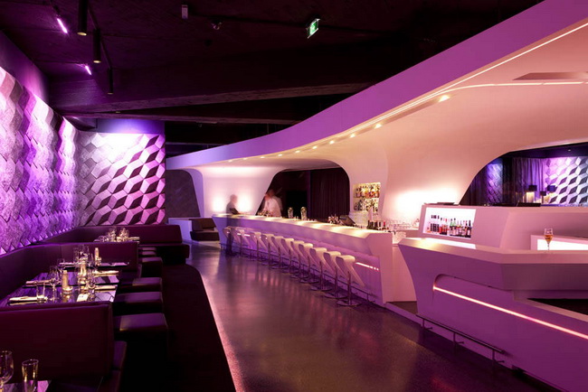 紫色個(gè)性酒吧設(shè)計(jì)迷情  阿爾貝蒂娜酒吧設(shè)計(jì)圖欣賞