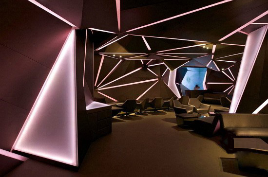 前衛(wèi)時(shí)尚空間  印度海得拉巴碳酒吧設(shè)計(jì)圖欣賞