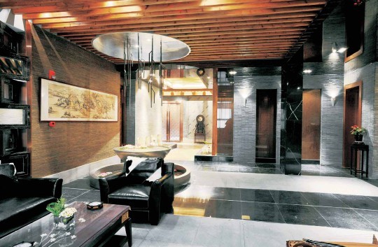 餐飲會所設(shè)計效果圖欣賞 鱸鄉(xiāng)山莊感受星級餐飲會所