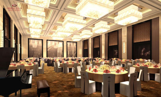 保利公園皇冠假日酒店宴會(huì)廳設(shè)計(jì)欣賞