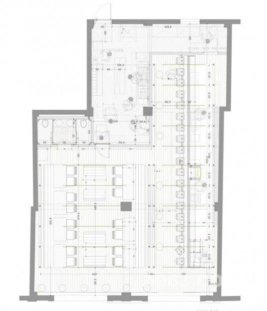 酒店餐廳效果圖：黎巴嫩貝魯特MYU餐廳設計欣賞