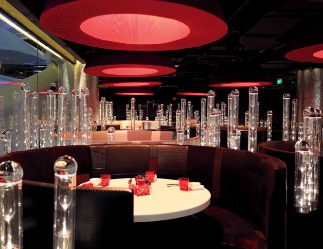 高級餐飲會所設計效果圖