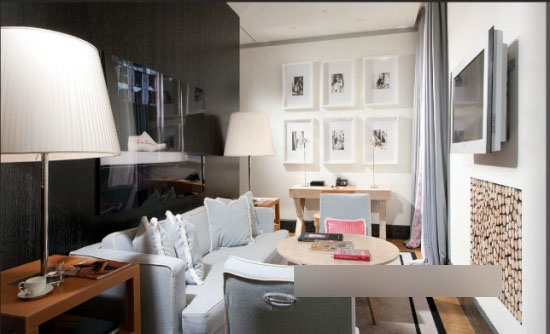 羅馬豪華Portrait酒店套房設(shè)計效果圖欣賞