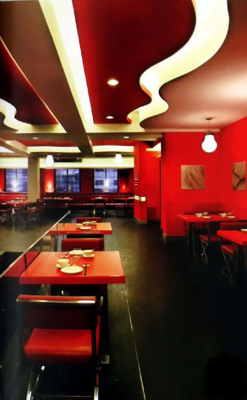 個性酒吧設(shè)計(jì)說明 紅色主題酒吧設(shè)計(jì)效果圖欣賞