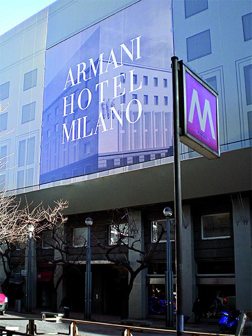 國際頂尖時裝及奢侈品牌——米蘭酒店大堂設計欣賞