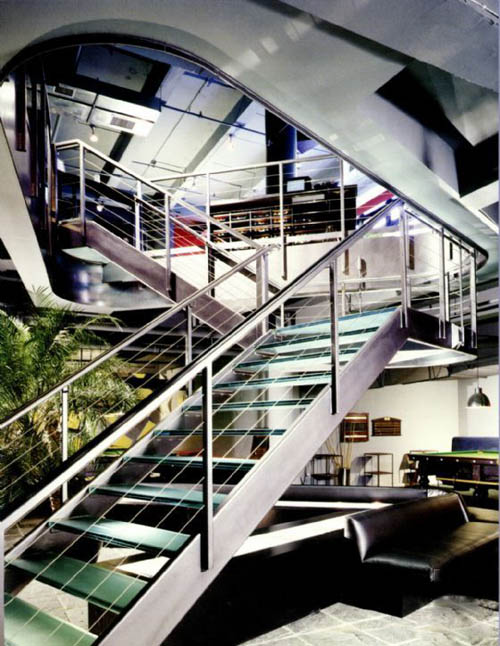 綠色創(chuàng)意空間   Slate臺球主題酒吧設計圖欣賞