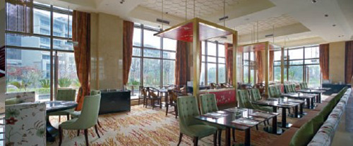 非常規(guī)布局 新世紀(jì)九龍酒店餐廳設(shè)計(jì)效果圖欣賞