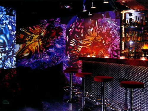 La Mesie個(gè)性酒吧燈光設(shè)計(jì)欣賞
