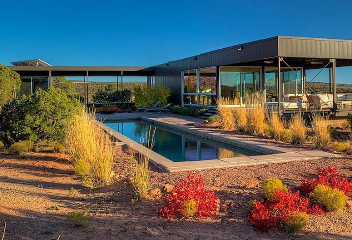 美國猶他州私人會所設(shè)計(jì)效果