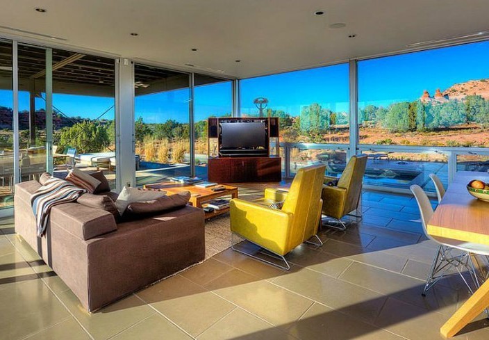 美國猶他州私人會所設(shè)計(jì)效果