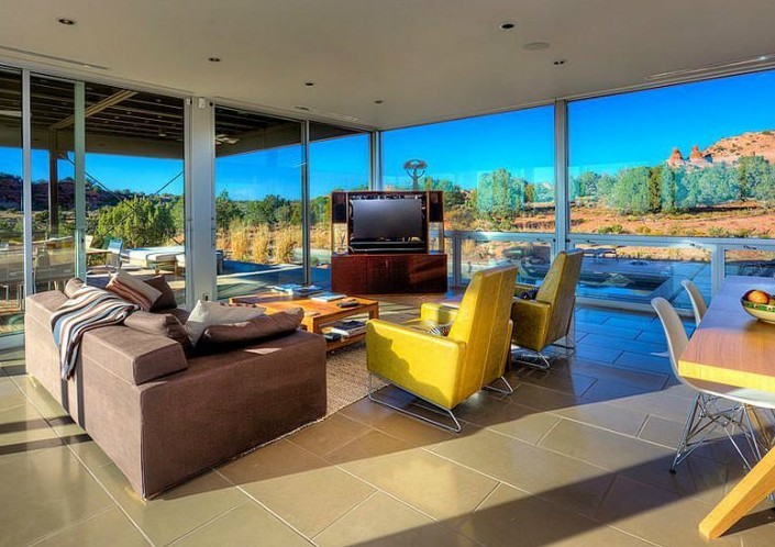 美國猶他州私人會所設(shè)計(jì)效果