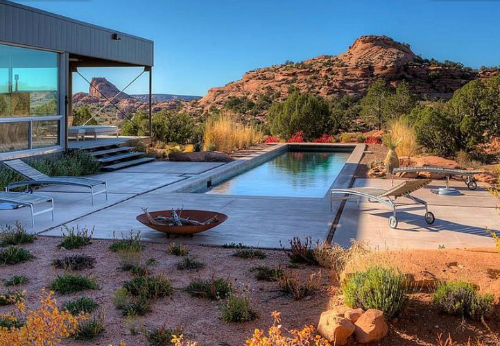 美國猶他州私人會所設(shè)計(jì)效果