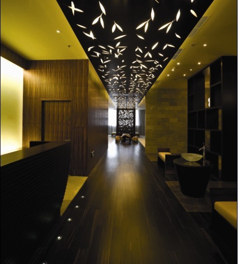 既美感又實用的洗浴中心設計  萬豪酒店泉SPA