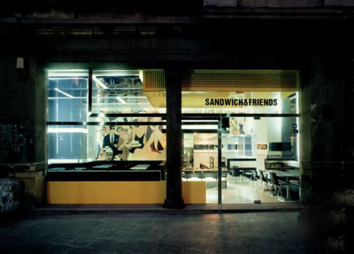 個(gè)性酒吧設(shè)計(jì)  三明治和朋友酒吧設(shè)計(jì)效果圖欣賞