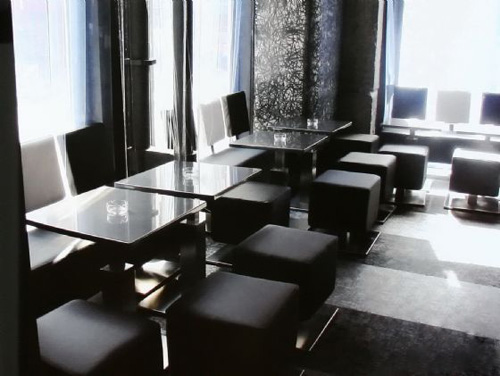 樂吧酒吧設計圖  黑白分明的個性酒吧設計空間