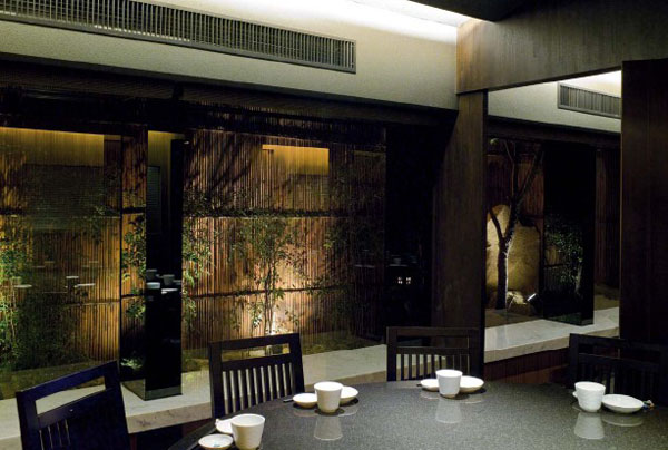星級(jí)酒店餐廳設(shè)計(jì)精致享受 石庭兼六園日本料理設(shè)計(jì)賞析