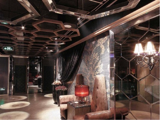 蜂蝶來西洋會所 華麗時尚的高級會所設計方案