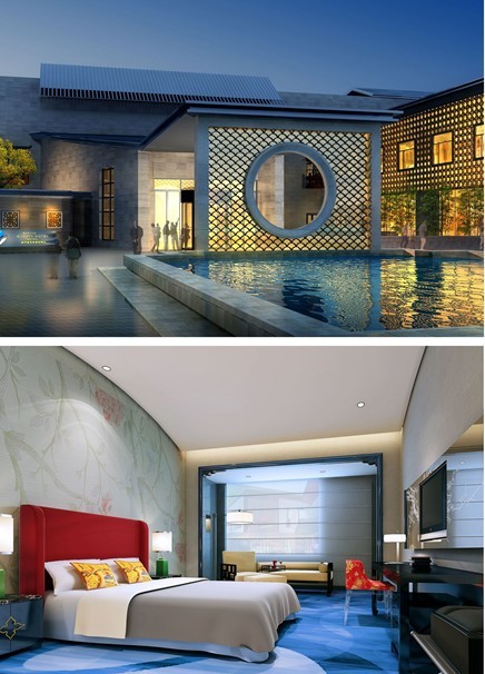 泰州華僑城御泉香洗浴會(huì)所設(shè)計(jì)效果圖