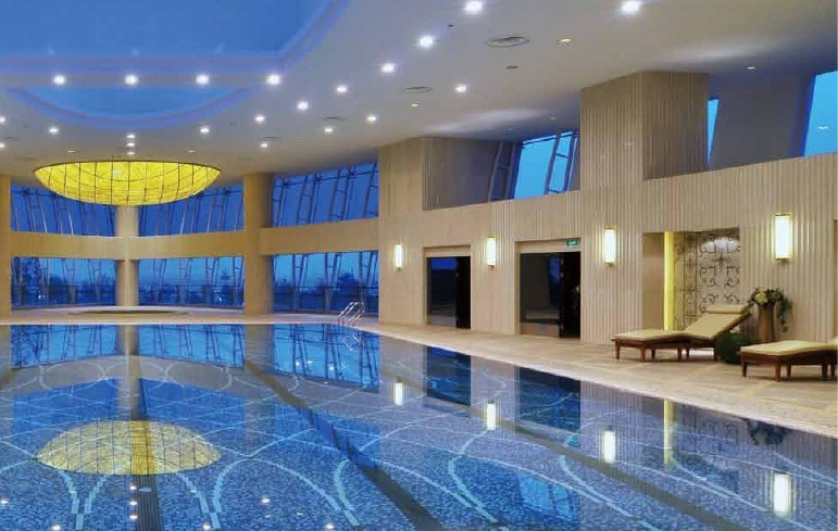 蔚藍海岸國際洗浴中心設計效果圖欣賞