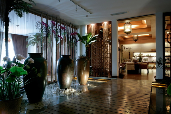 中式私人會所設(shè)計效果圖