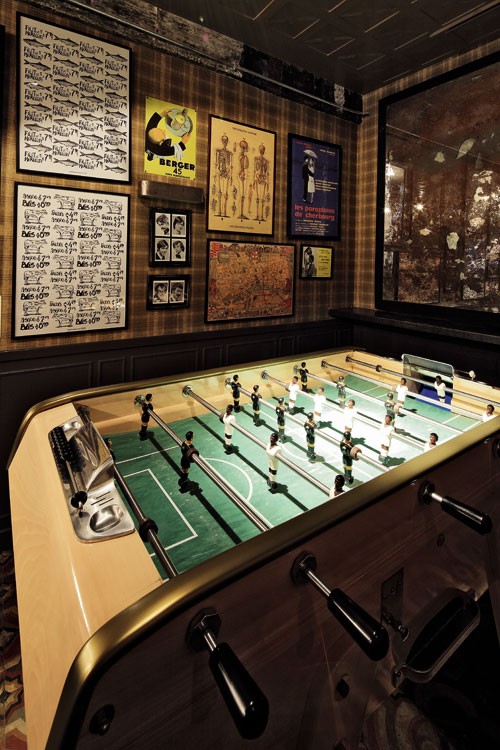 復(fù)古法式酒吧設(shè)計(jì) Le Petit Franck 紅酒吧設(shè)計(jì)圖欣賞