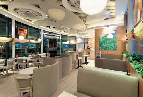 芒果主題酒店設(shè)計 許留山花園城店設(shè)計欣賞